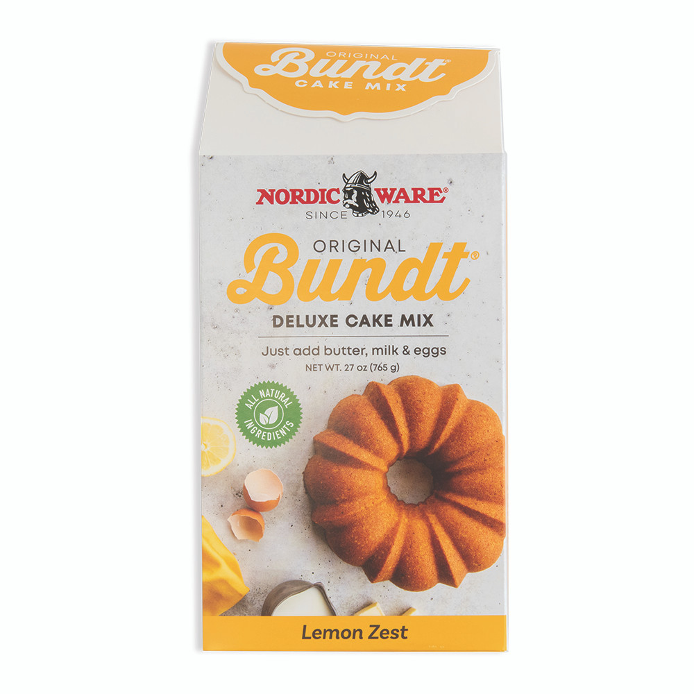 Lemon Zest Bundt® Cake Mix | Gourmet Baking Mixes | Nordic Ware