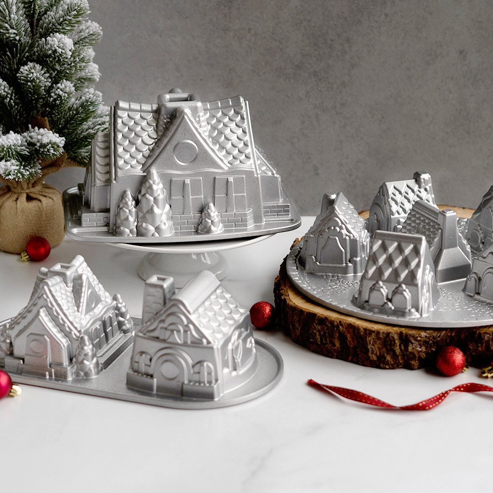 Gingerbread House Bundt® Pan | Holiday Bakeware | Christmas Baking