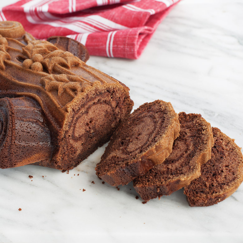 Buche De Noel Yule Log Pan | Holiday Bakeware | Christmas Baking