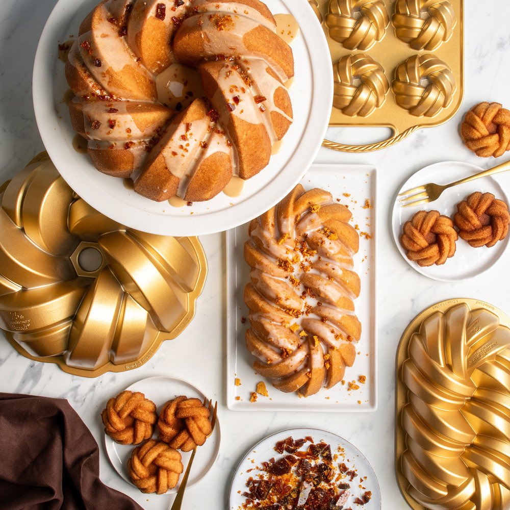 75th Anniversary Braided Bundt® Pan | Cast Aluminum Bakeware