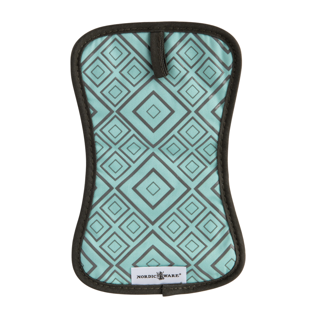 Single Nordic Ware hot pad with geometic silicone print