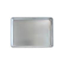 Nordic Ware Naturals aluminum big batch baking pan, extra-large rectangular with raised rim, natural finish