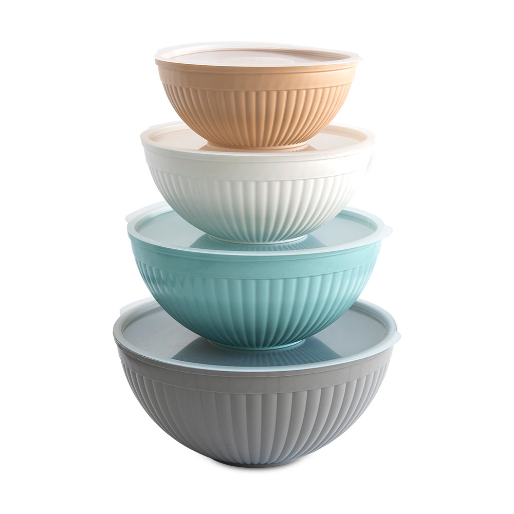 8- Piece Covered Bowl Set | Microwave Safe Bowls | Nordic Ware