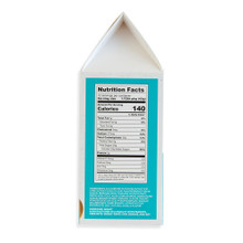 Nordic Ware Salted Caramel Quick Bread Mix package back panel showing ingredient list and nutritional information