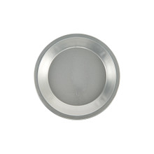 Nordic Ware Naturals aluminum pie pan, 9-inch round with fluted edges, natural silver finish