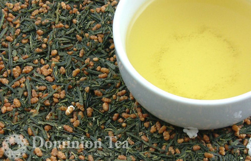 Genmaicha Organic - Loose Leaf and Liquor | Dominion Tea