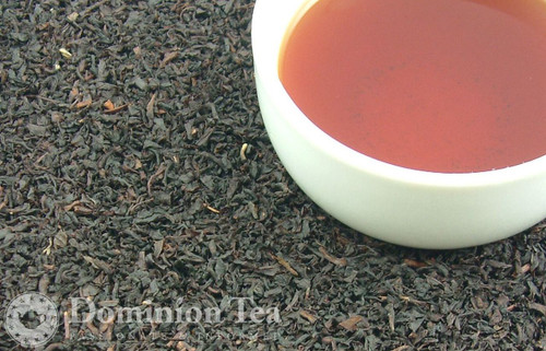 Earl Grey Tea Dry Leaf and Liquor