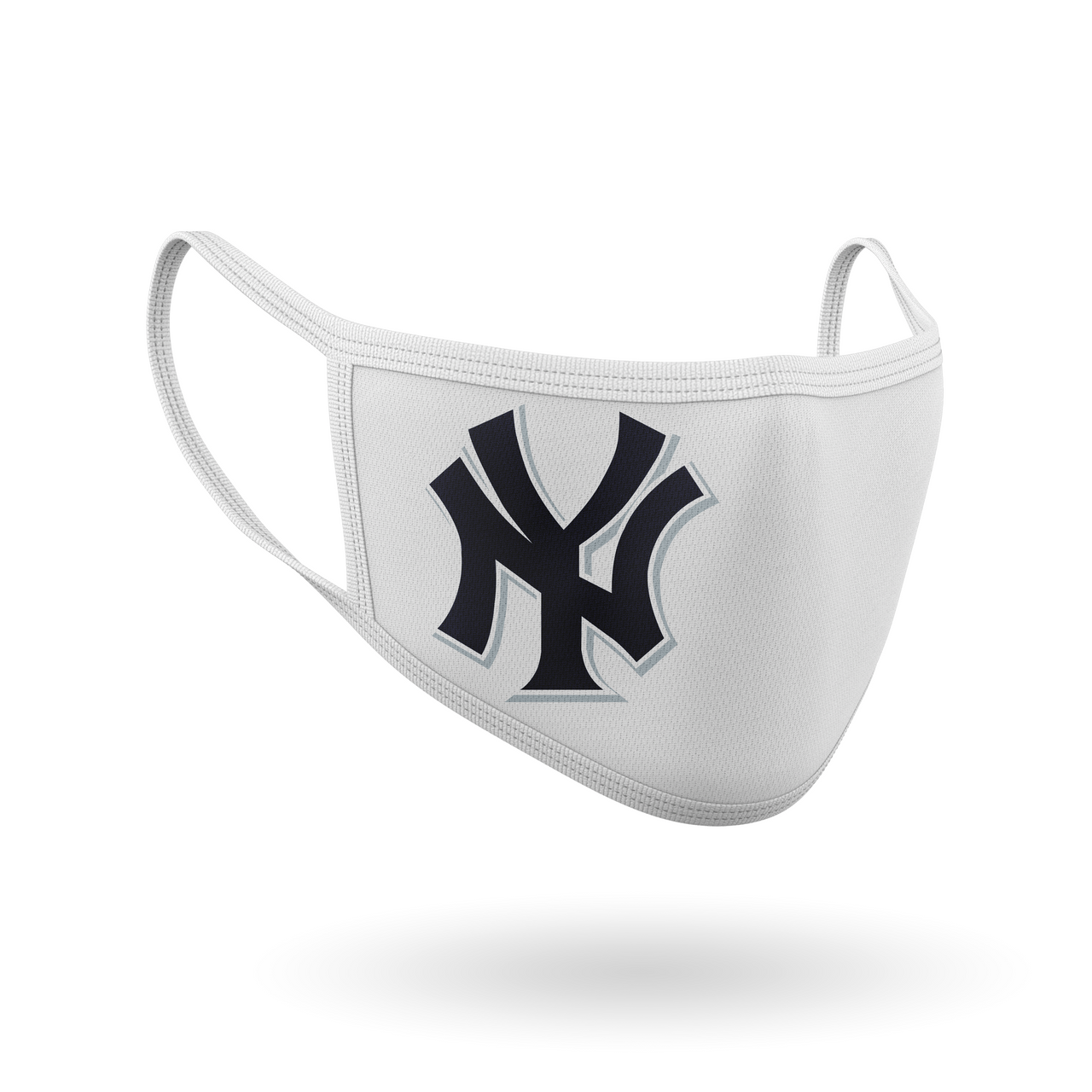 White New York Yankees Face Mask - White: Baseball Fan Gear & Apparel for  Women – LuLu Grace
