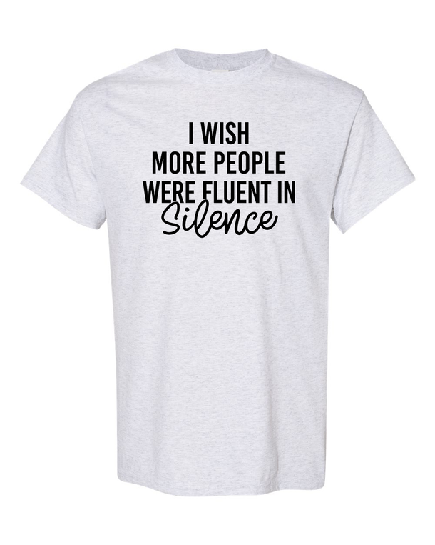 I Wish More People Were Fluent In Silence