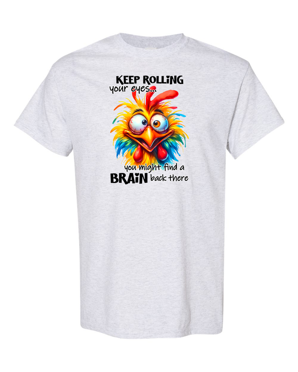 Keep Rolling Your Eyes... You Might Find A Brain Back There