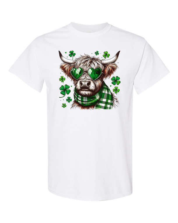 St. Patrick's Day Highland Cow St. Patrick's Day Highland Cow