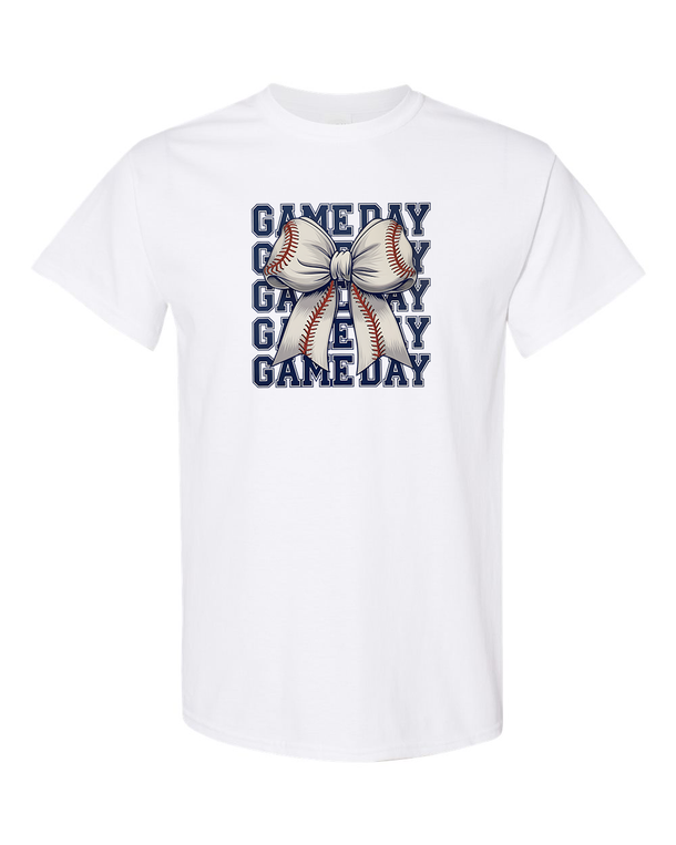 Game Day with Bow - Baseball/Softball