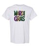 Sparkly Faux Glitter Mardi Gras