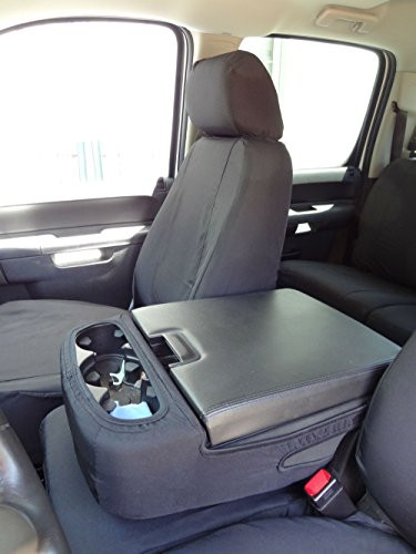 C2007 2003-2006 Chevy Suburban Middle 60/40 Split Seat With 3rd Seatbelt Integrated And Cup Holder On 60 Side Twill (Breathable Automotive Fabric) Sac