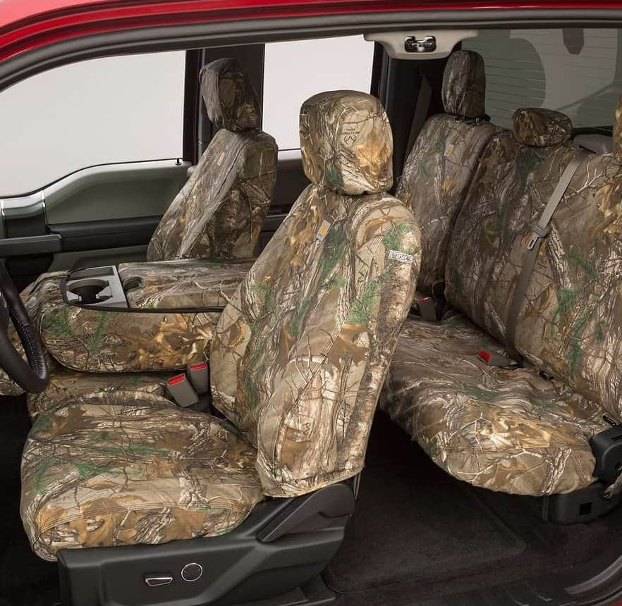 FD79 2013-2016 Ford F250-F550 Front and Rear Seat Covers for a