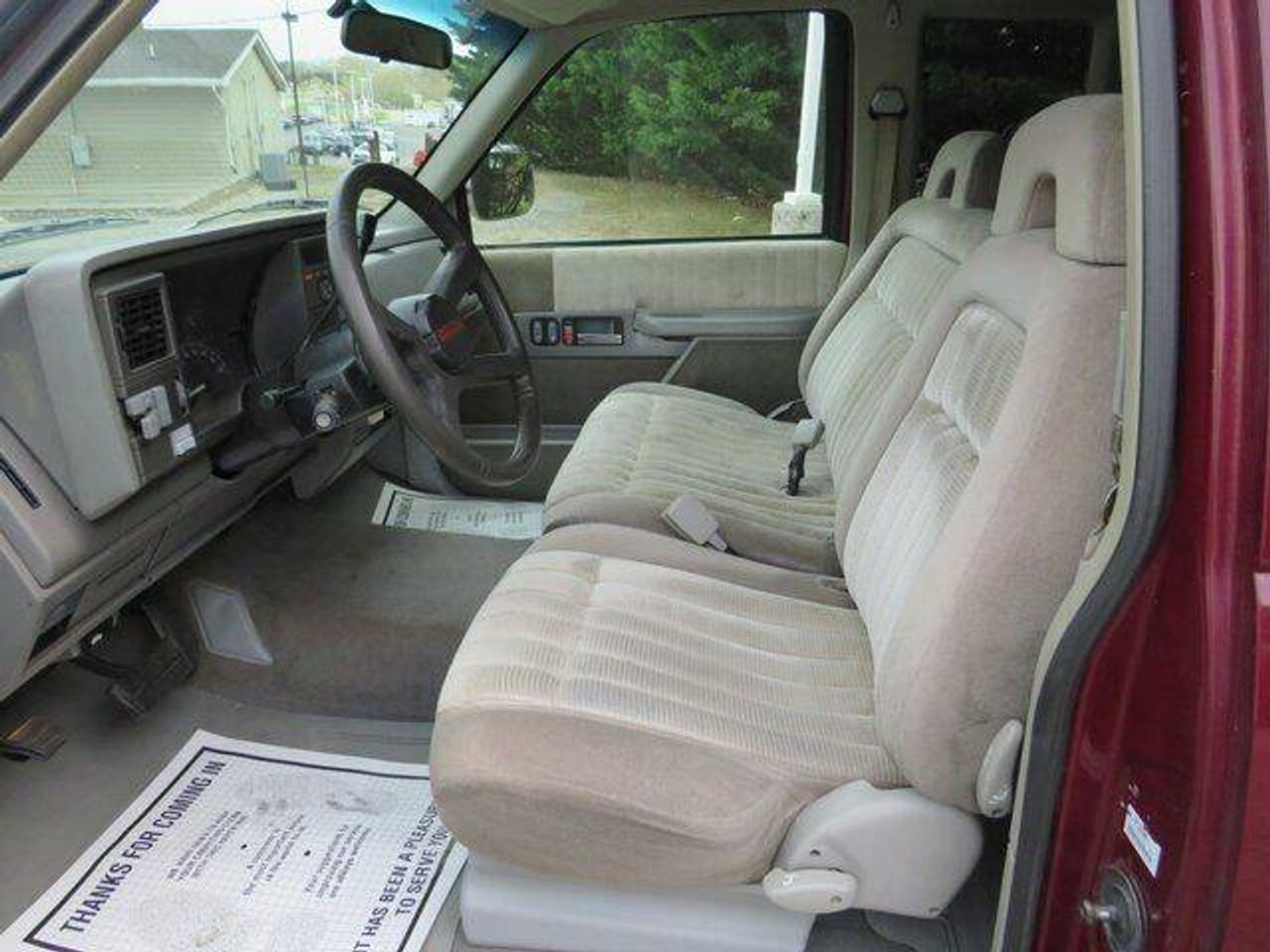 1992-1994 Chevy Silverado, GMC Sierra and Suburban Low Back 40/60 Split  Bench With Adjustable Headrests. Manual Seats