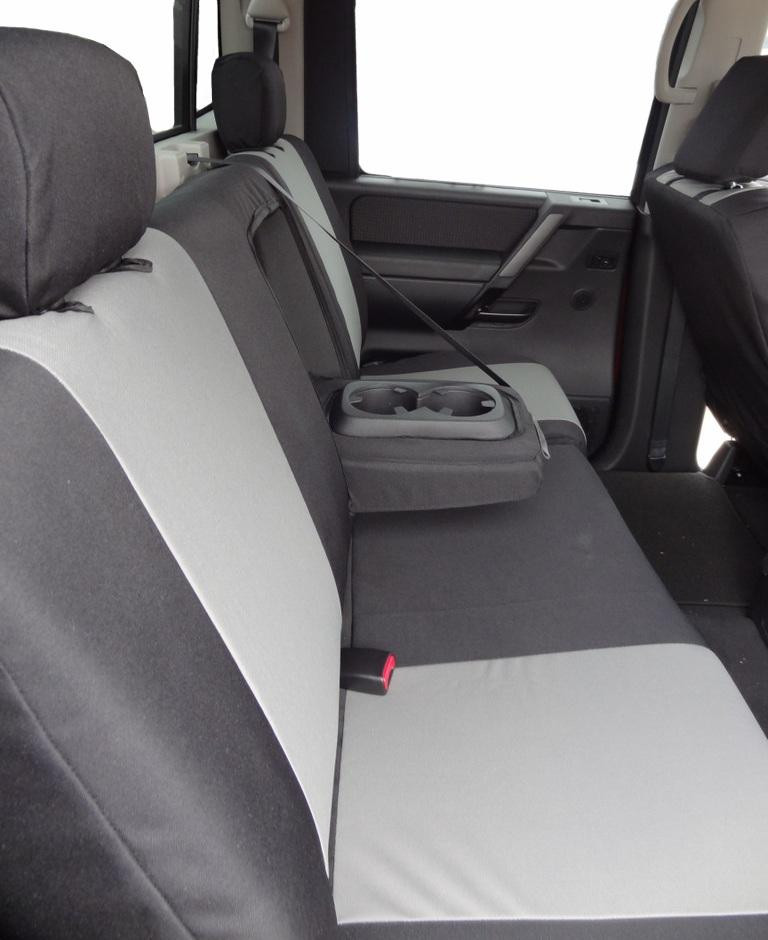 N471 2005-2013 Nissan Titan Crew Cab Rear 40/60 Split Bench Seat