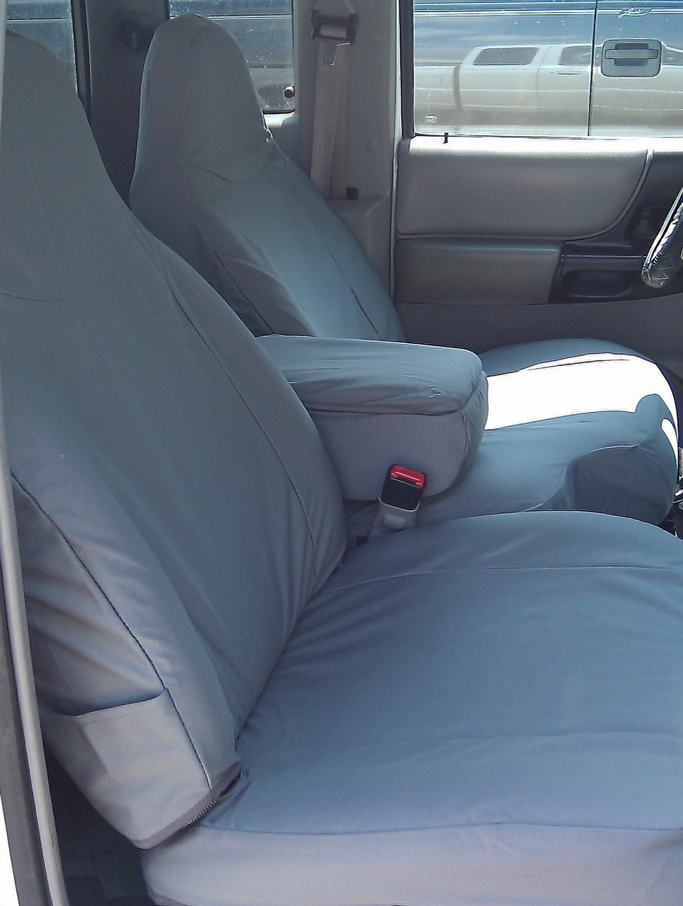 Ford Ranger Rear Jump Seats F282D 1998-2001 Ford Ranger XLT XCab Front High Back 60/40 Split Bench ...