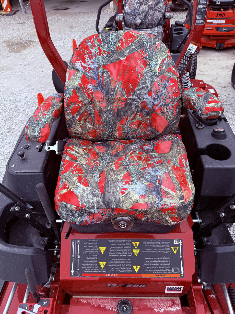 KU33 Zero Turn mower seat for Kubota Z422 Series,Scag Tiger and