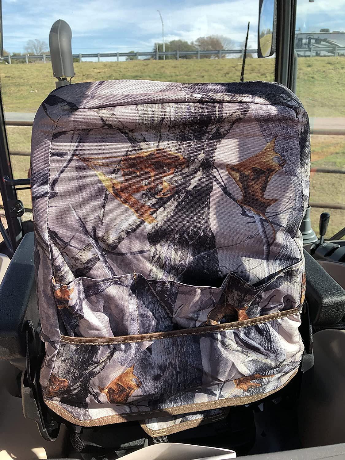 KU17 2014 & Newer Kubota Seat Covers for Tractors M6060, M7060, M9090