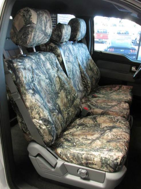 F507 2014 Ford F150 & 2015-2021 F150-F550 XL 40/20/40 with Solid Center Fold Down Armrest and 20 Section Opens for Storage.