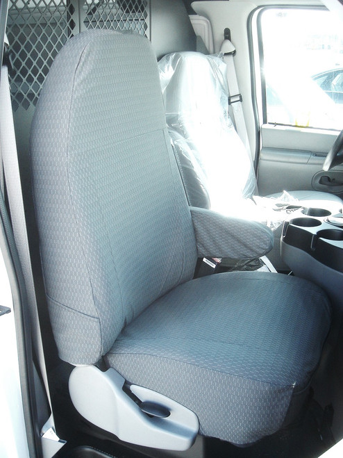 F362    1993-2008 Ford E-Series Van Captain Chairs with One Armrest Per Seat