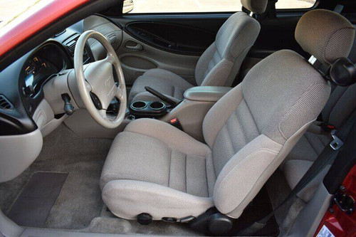 F259  1994-1998 Ford Mustang Coupe Front Bucket Seats (Cloth Interior Only)