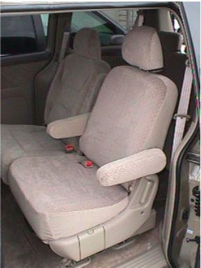 H2183 1999 2000 2001 2002 2003 2004 Honda Odyssey Seat Covers For