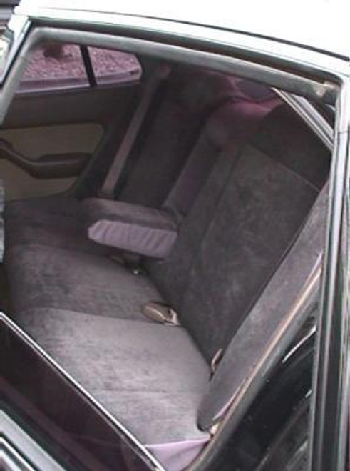 T538 1992-1996 Toyota Camry LE Rear Solid Bottom 60/40 Split Back Bench with Molded Headrests and Integrated Armrest