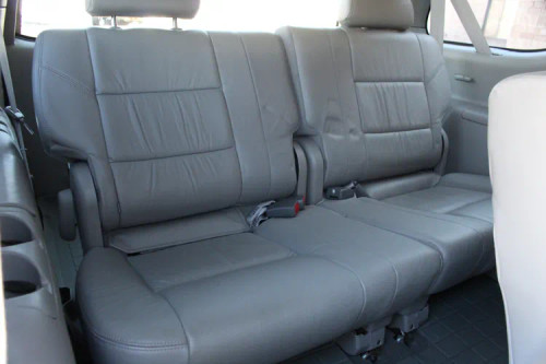 T697 2000-2004 Toyota Sequoia Seat Covers For Rear 50/50 Seat With Adjustable Headrests
