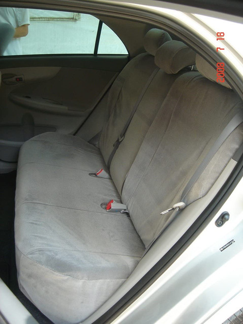 T901 2005-2008 Toyota Corolla Rear 40/60 Split Solid Bottom Bench Seat