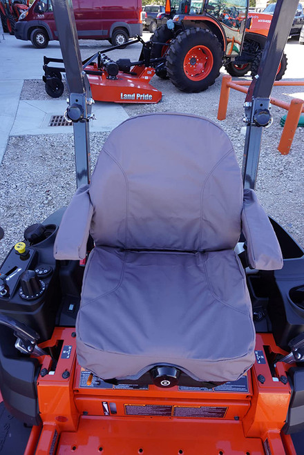 KU33 Zero Turn mower seat for Kubota  Z422 Series,Scag Tiger and Cheetah, Ferris ISX 800 and a Gravely Zero Turn Commercial Mowers Pro-Turn 152 and 160 Series