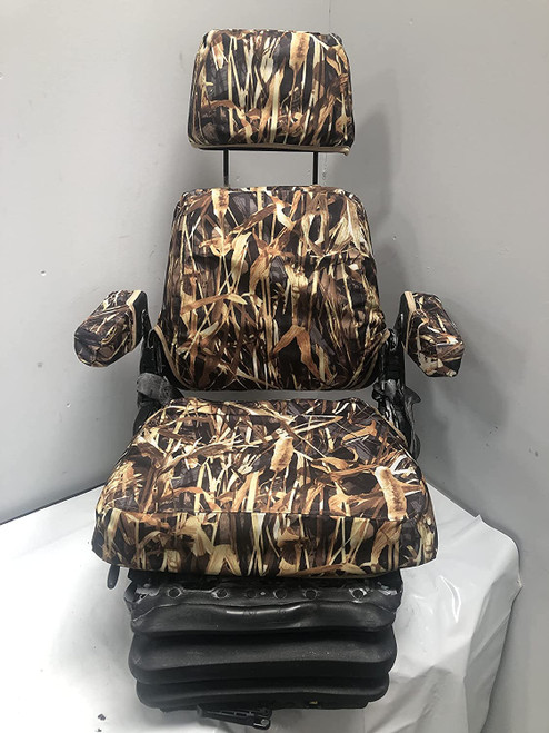 TS120 - Durafit Seat Covers, Exact Fit Seat Covers for VEVOR Universal Tractor Suspension Seat, See Picture of Original seat.