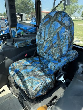 LS TRACTOR CAB MT2 and MT4 seat covers 2 part with armrests