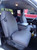 D1180    1998-2002 Dodge Ram Quad Cab 1500-3500 40/20/40 Split Seat With Integrated Seatbelts, Molded Headrests and Center Console and Grab Handles on Back of Seats.
