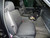 CH49 2003-2007 Chevy Silverado and GMC Sierra Front Buckets with Seat Belts in Top. Dual Electric Seats and Rear 60/40 Split Bench Seat With Integrated 3rd Seat Belt and Armrest With Cup Holders.