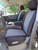 N475 2005-2009 Nissan Titan Captain Chairs with Drivers Side Electric Controls and (without Airbags). Passenger seat folds forward flat.