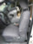 Toyota Tacoma Pair of waterproof exact fit seat covers gray