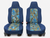 Durafit Seat Covers for 2002-2010 F250-F550 XLT Heavy-Duty Waterproof Custom-Fit Seat Covers 40/20/40 Bench with Molded Headrests for Double cab only. Blue Delight Endura.