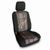 Durafit Seat Covers Pickup/SUV High Back Buckets seat Covers, Suitable for Seats with Side airbags, Inside armrests and Twin headrest shafts. Black Endura with CONCEAL camo inserts.  Sold in pairs with 2 size of enclosed headrest covers.