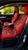 Durafit Seat Covers Pickup/SUV High Back Buckets seat Covers, Suitable for Seats with Side airbags, Inside armrests and Twin headrest shafts. Red Endura with Red Camo  inserts.  Sold in pairs with 2 size of enclosed headrest covers.