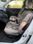 Durafit Seat Covers Pickup/SUV High Back Buckets seat Covers, Suitable for Seats with Side airbags, Inside armrests and Twin headrest shafts. Tan Endura with DRTc  inserts. Sold in pairs with 2 size of enclosed headrest covers.