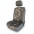 Durafit Seat Covers Pickup/SUV High Back Buckets seat Covers, Suitable for Seats with Side airbags, Inside armrests and Twin headrest shafts. GRAY Endura with MC2C inserts. Sold in pairsairs