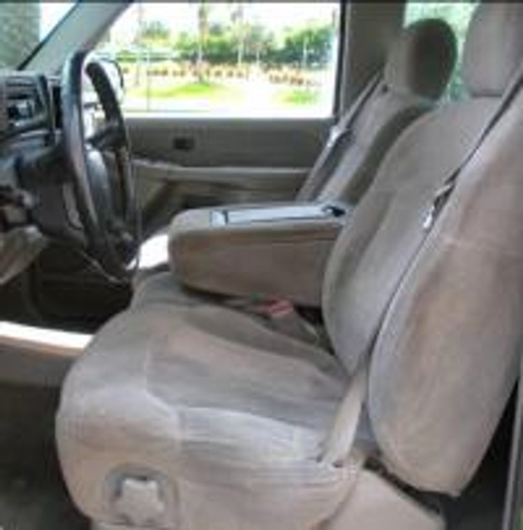 C989 1999-2002 Chevy Truck 40/20/40 Split Seat With Integrated Seat Belts, Opening Center Console and Manual Seat Controls