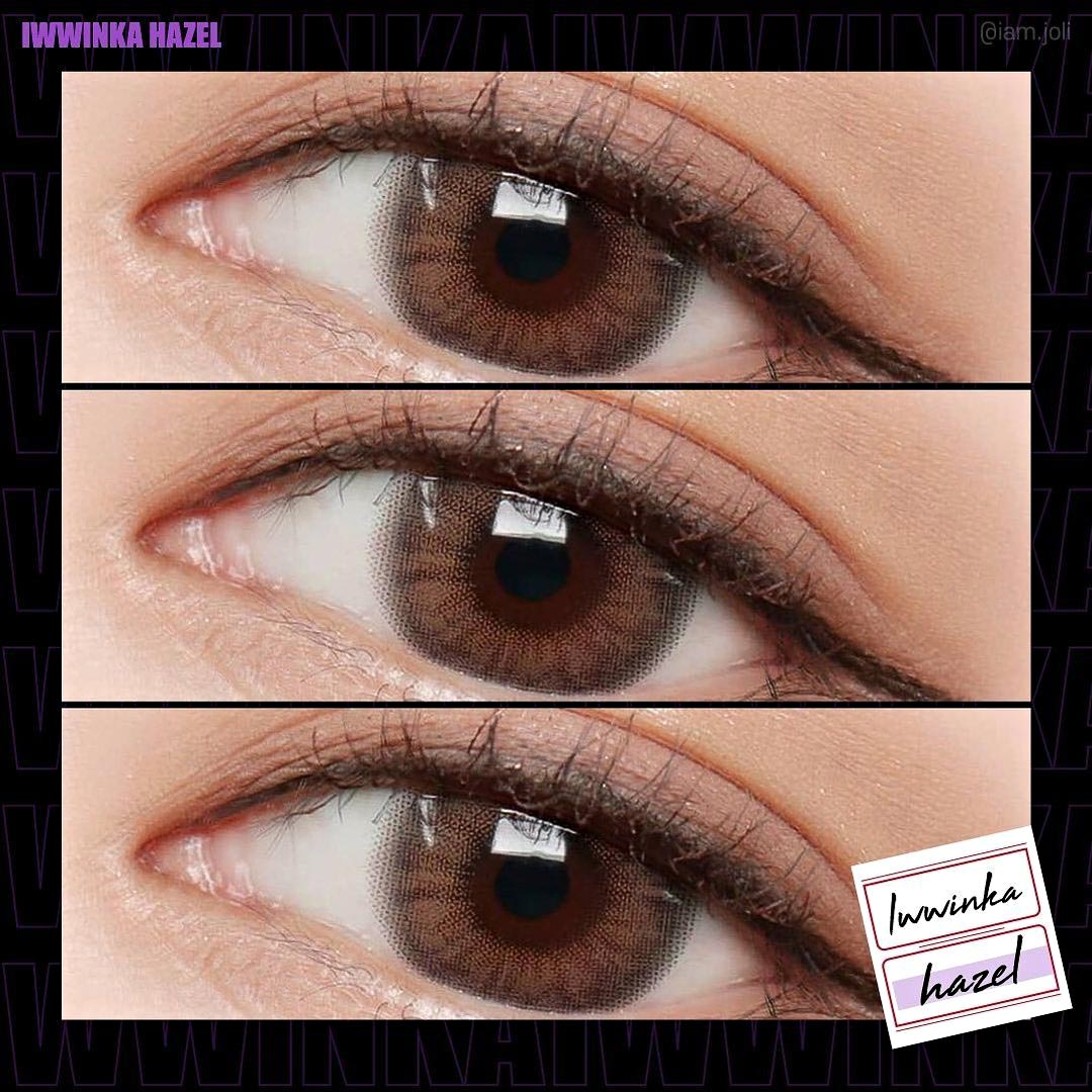 Second description images of Iwwinka Hazel (2pcs) Colored Contacts