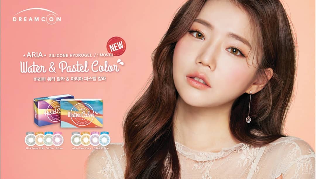 Image About Aria Water Colored Circle Lenses and Aria Pastel Color Circle Lenses