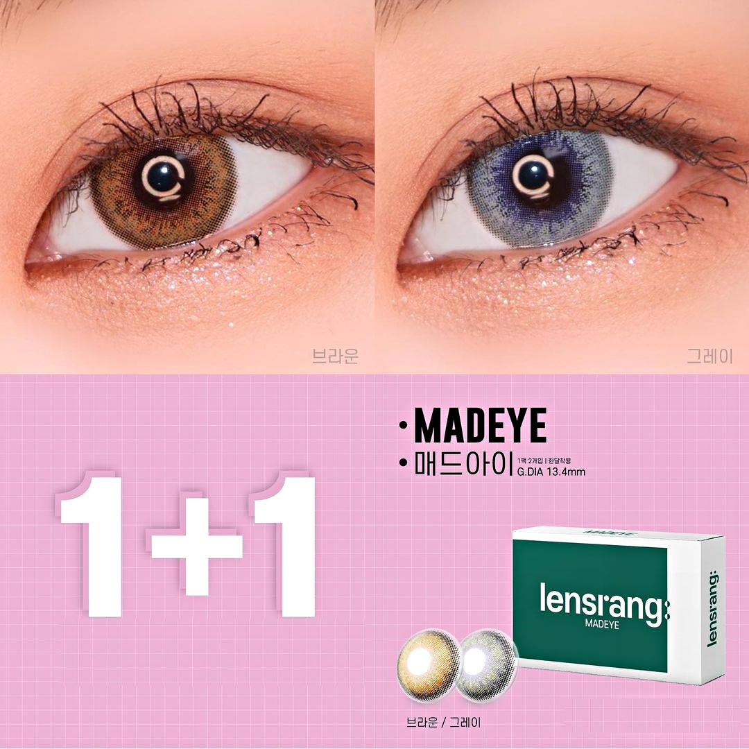 Third description images of Madeye Brown (2pcs) Prescription Colored Contacts