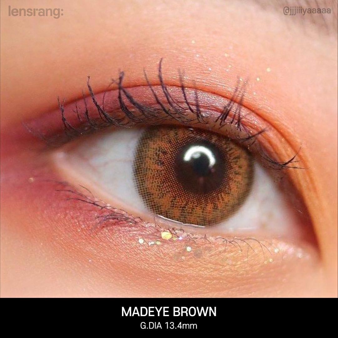 Second description images of Madeye Brown (2pcs) Prescription Colored Contacts