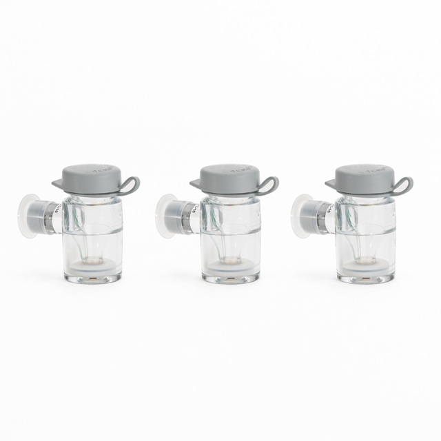 GREY Medication Cup 3 Pack