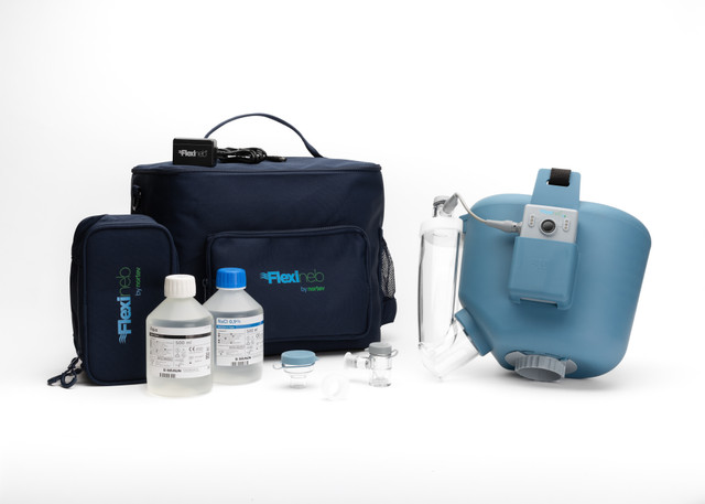 Flexineb E3 Portable Equine Nebulizer Complete System - FOAL - BLUE